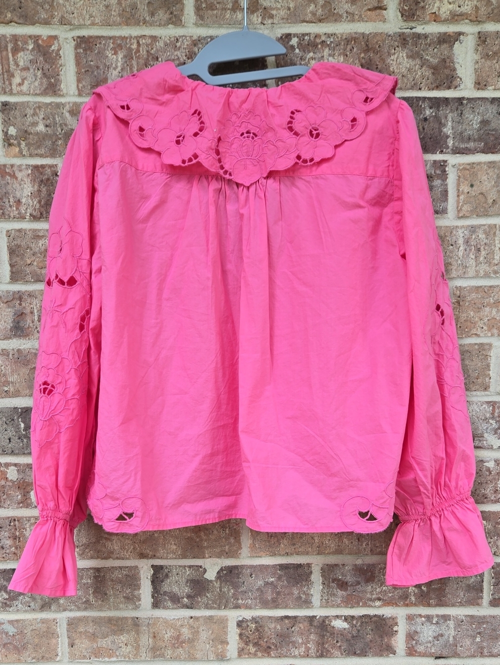 Free People Maisie Cutwork Top Size Small - Picture 7 of 7